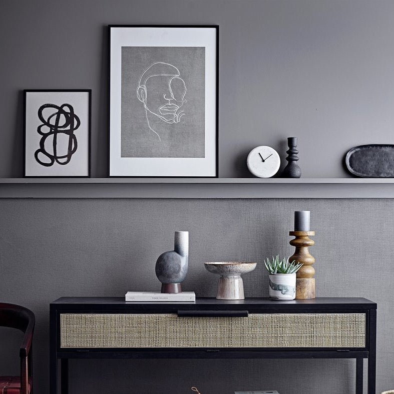 Kerzenständer schwarz - Bloomingville