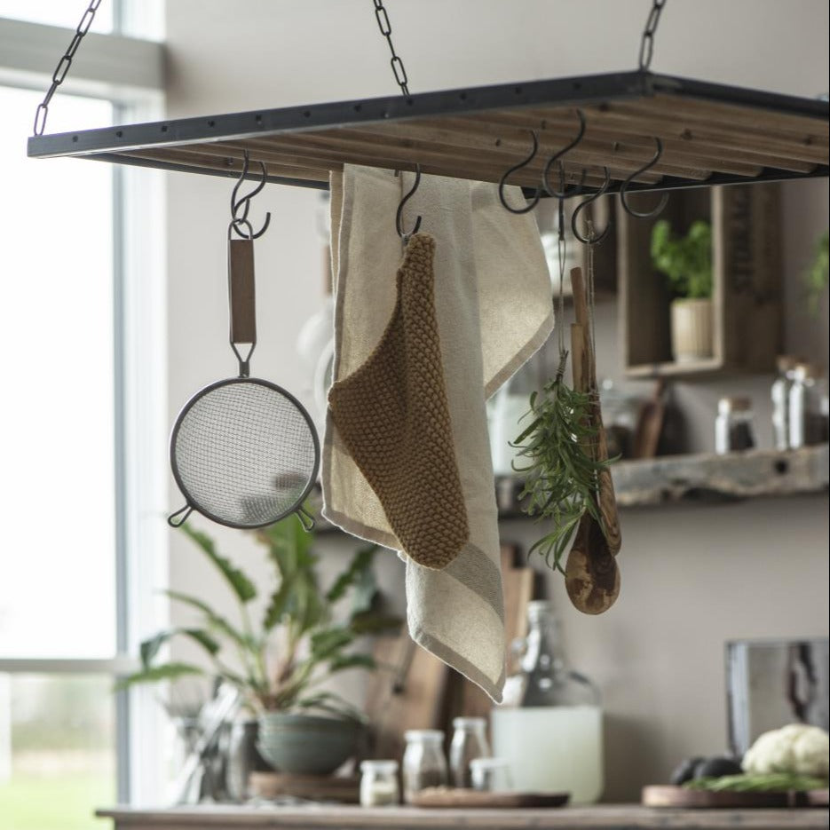 Topflappen Mynte Mustard - Ib Laursen