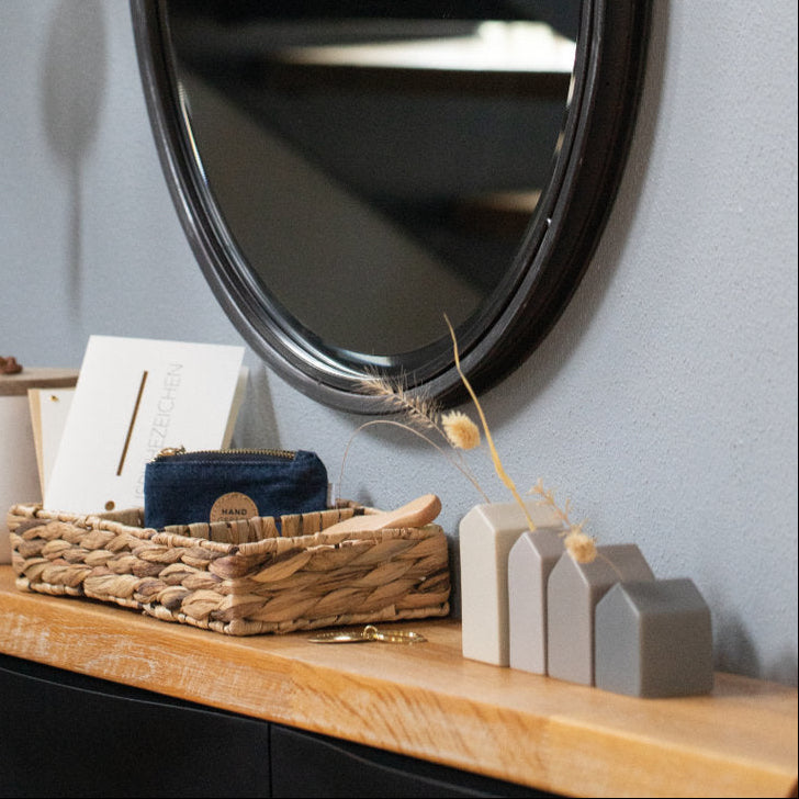 Minivasen Häuser "Set aus 4" - Räder