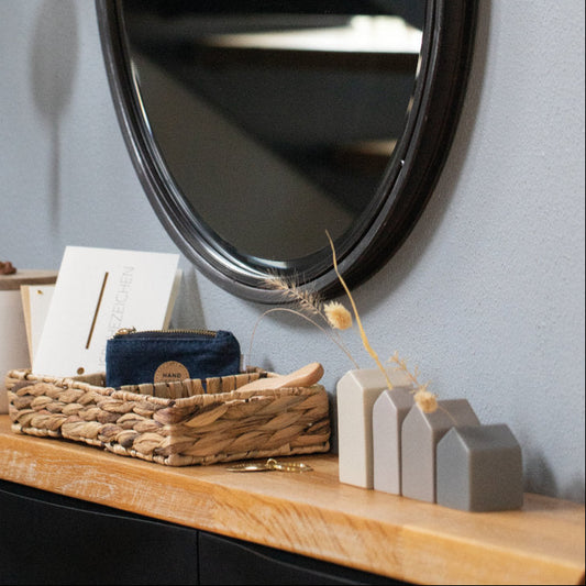 Minivasen Häuser "Set aus 4" - Räder