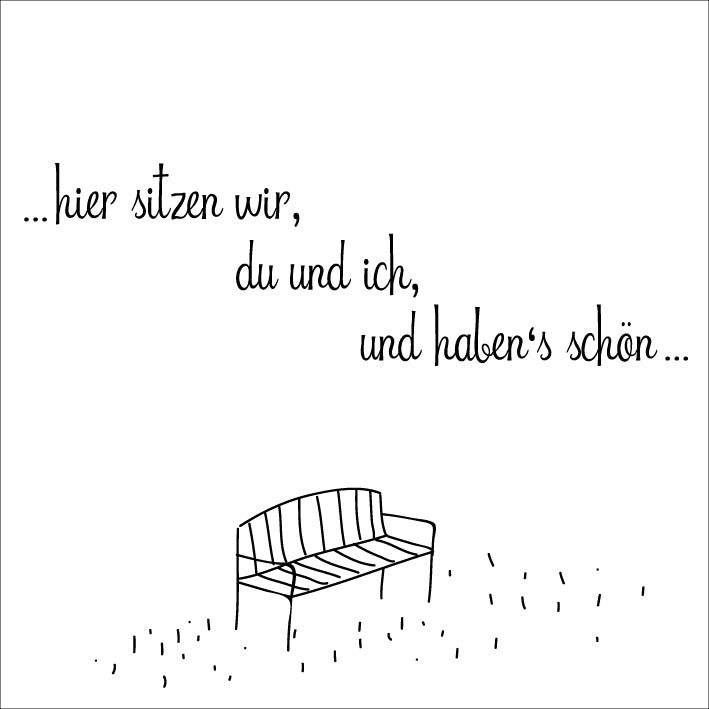 Kleine Botschaften "Lieblingsmensch" - Räder