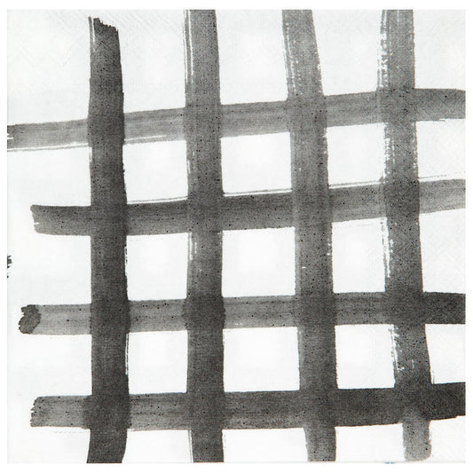 Mix & Match. Cocktailservietten "Karos" - Räder