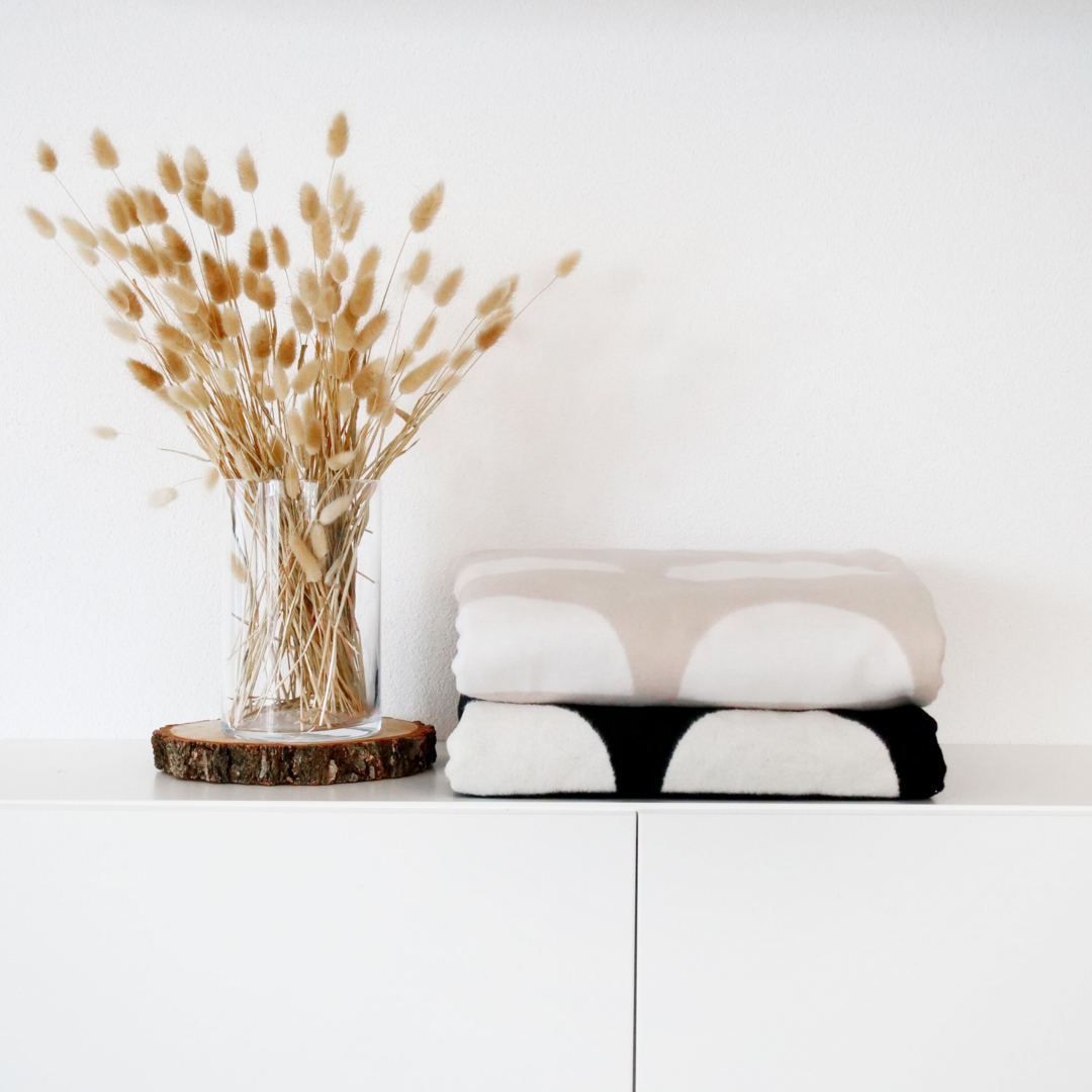 Kuscheldecke creme-weiß - Riema