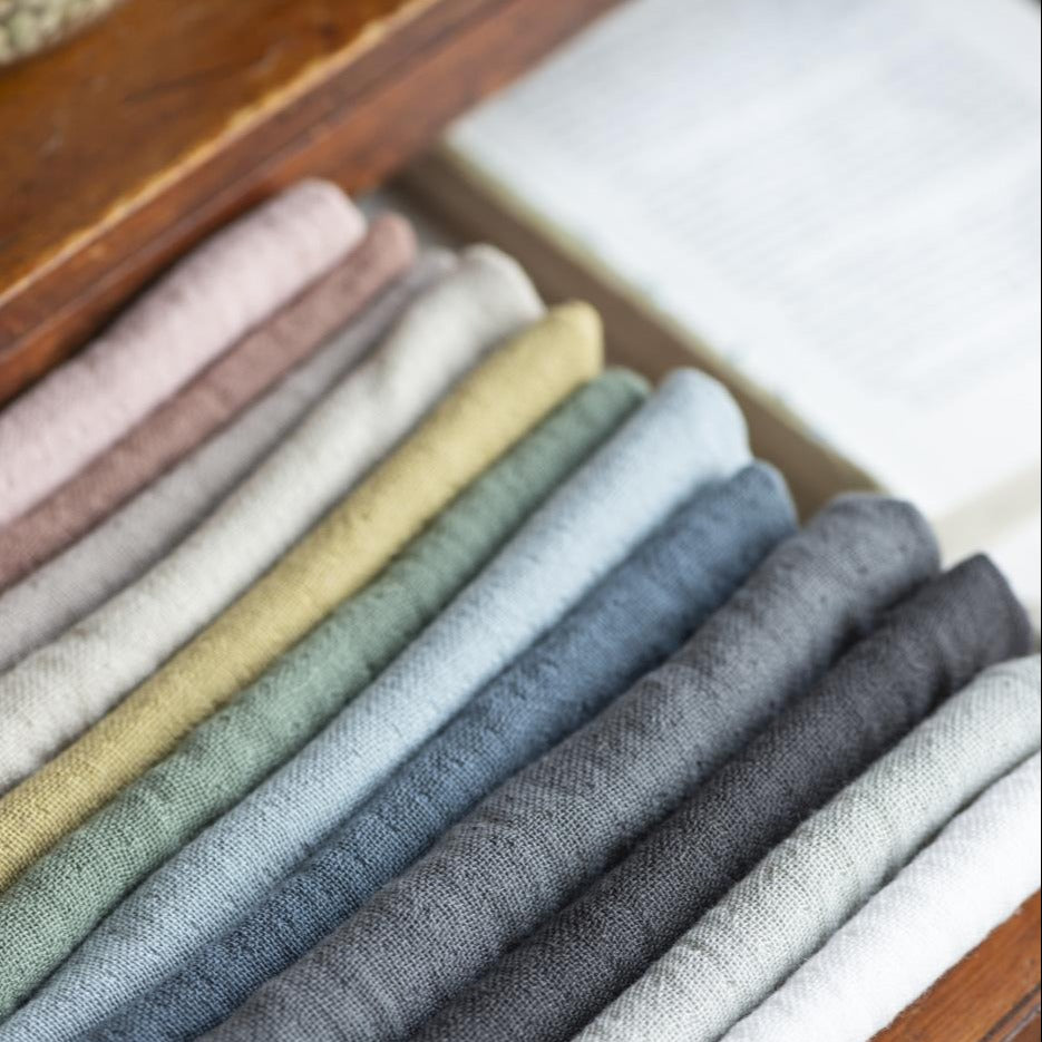 Stoffserviette doppelt gewebt ash grey - Ib Laursen