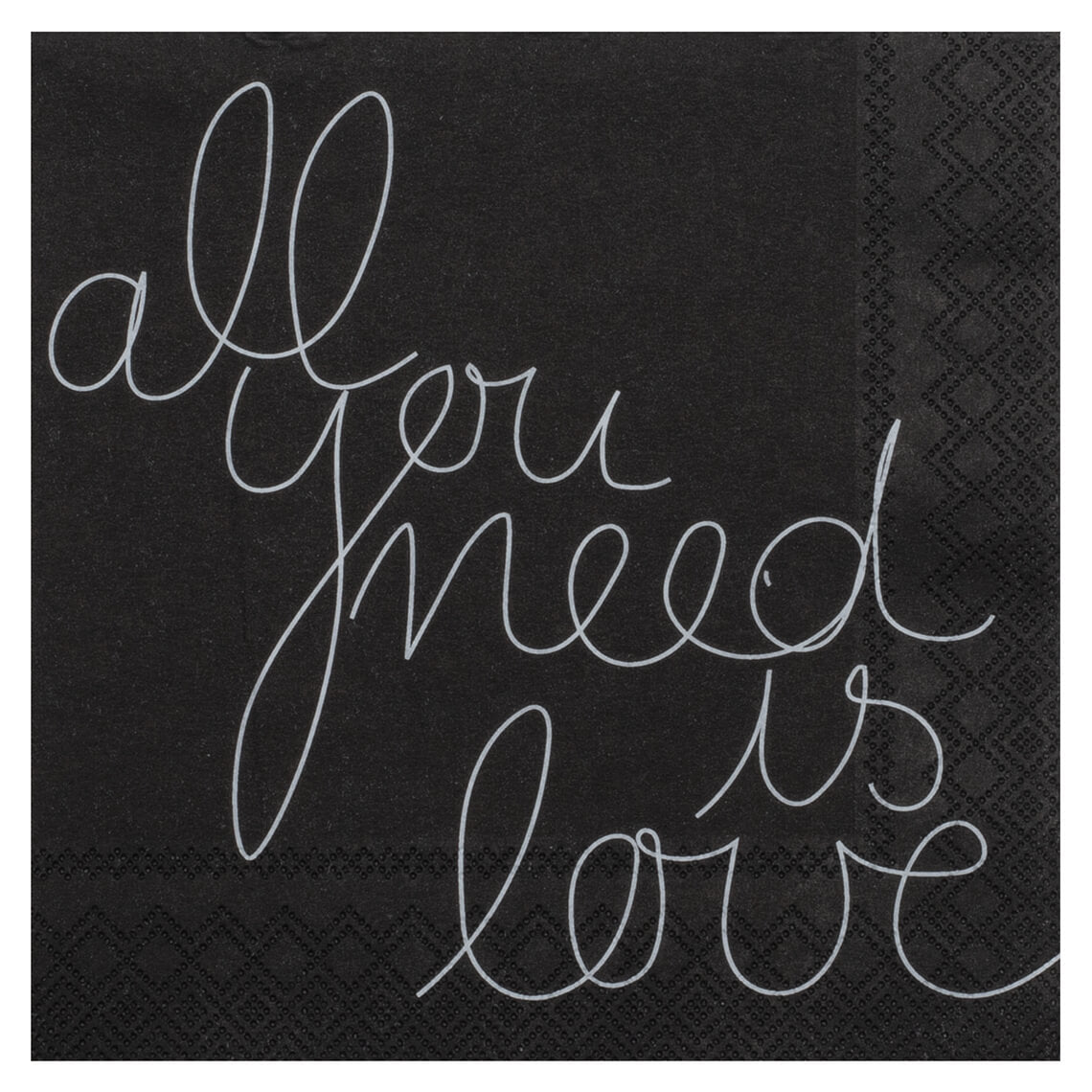 Cocktailservietten "All you need" - Räder