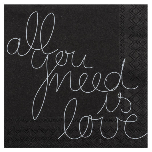 Cocktailservietten "All you need" - Räder