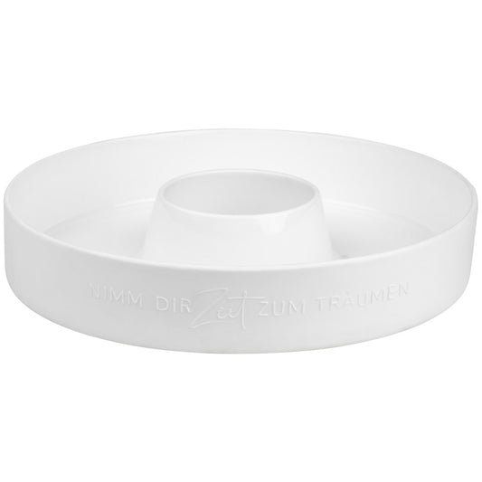 Porzellankranz "Nimm dir Zeit zum Träumen" - Räder
