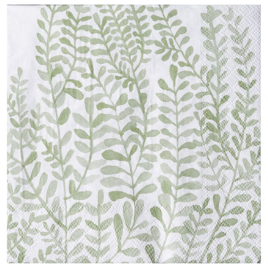 Mix & Match. Servietten "Ranken" grün - Räder