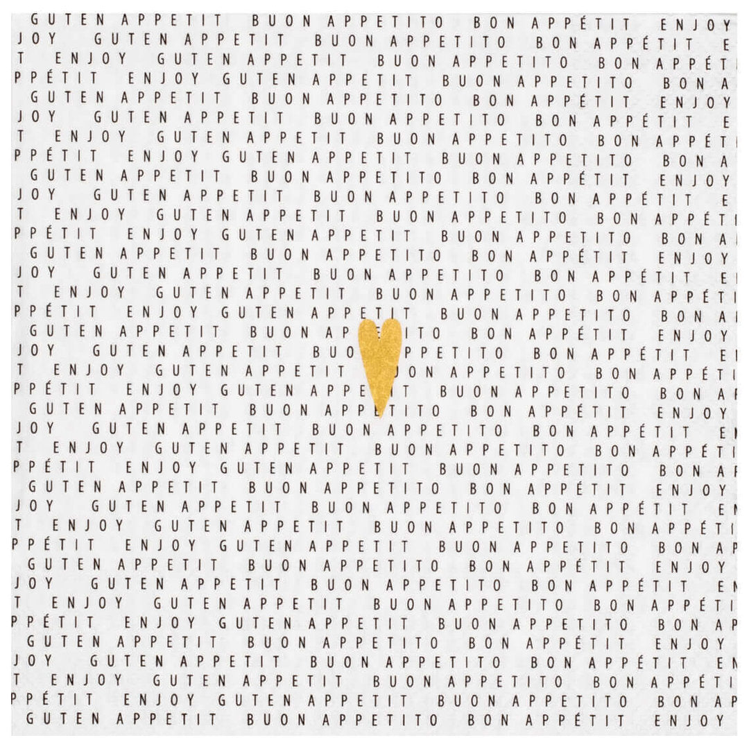 Servietten "Bon Appetit" - Räder