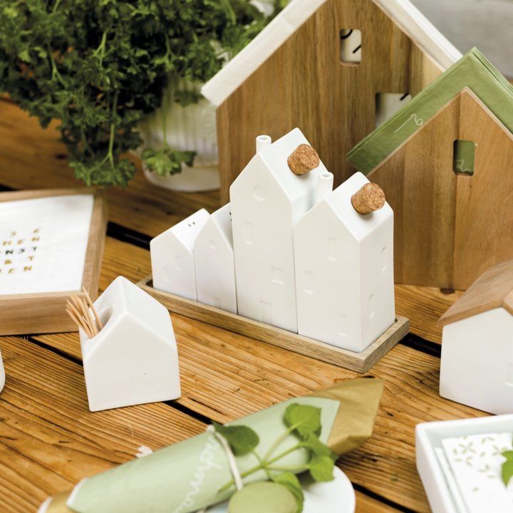 Zahnstocherhaus "weiß" - Räder