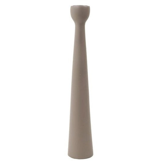 Kerzenhalter wood dull buff 30 cm - Kinta