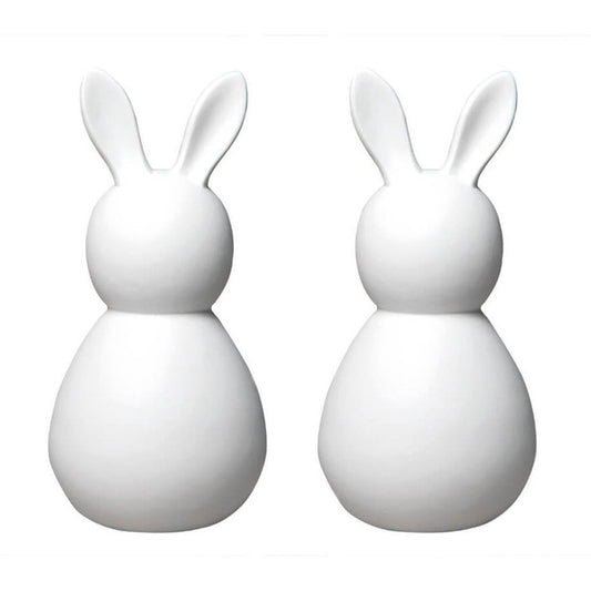 Oster Porzellanhasen "Herren Set aus 2" - Räder