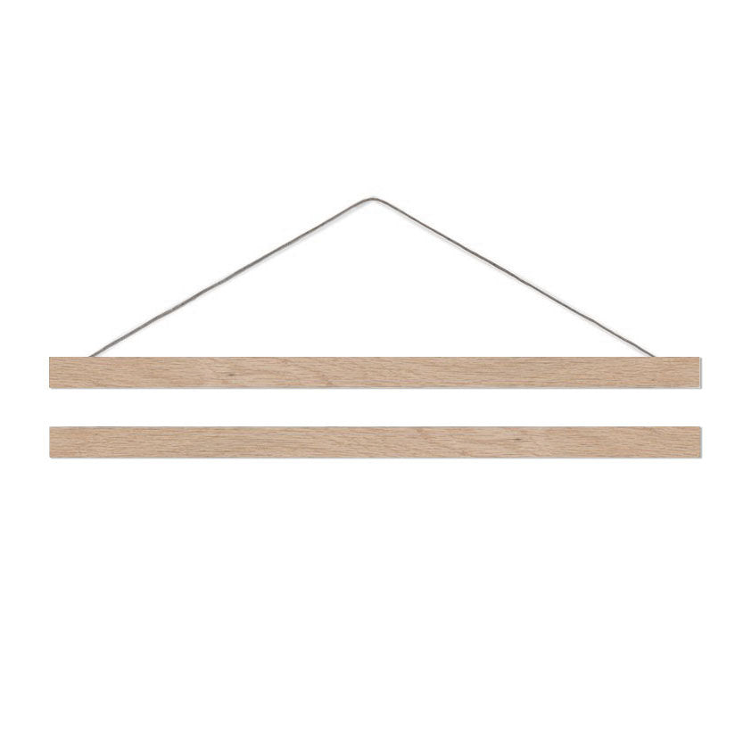 Posterleiste A4 aus Eiche - Eulenschnitt