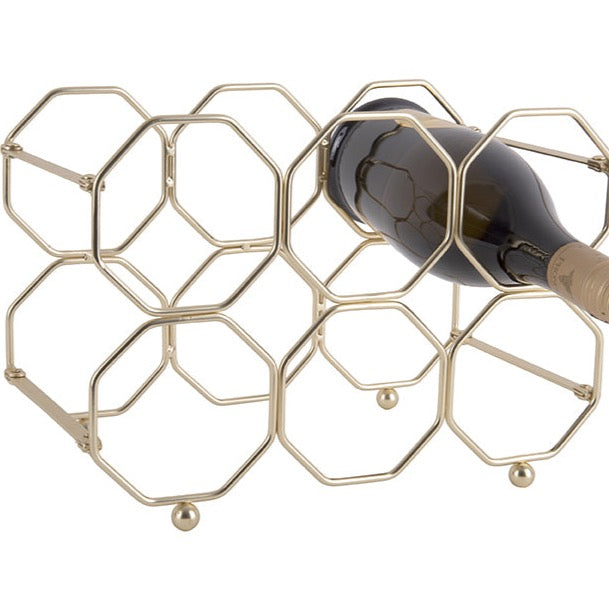 Weinregal Honeycomb gold - Present Time