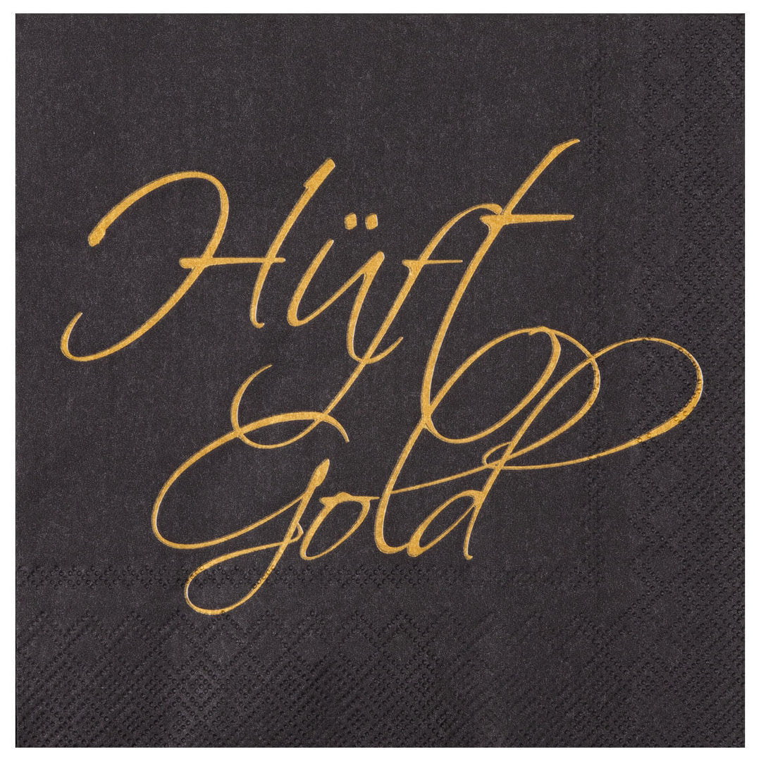 Servietten "Hüftgold" - Räder