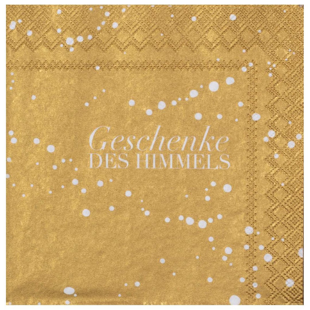 Cocktailservietten "Geschenke des Himmels" - Räder