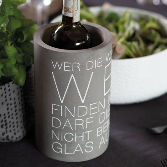 Weinkühler "Wahrheit im Wein" - Räder