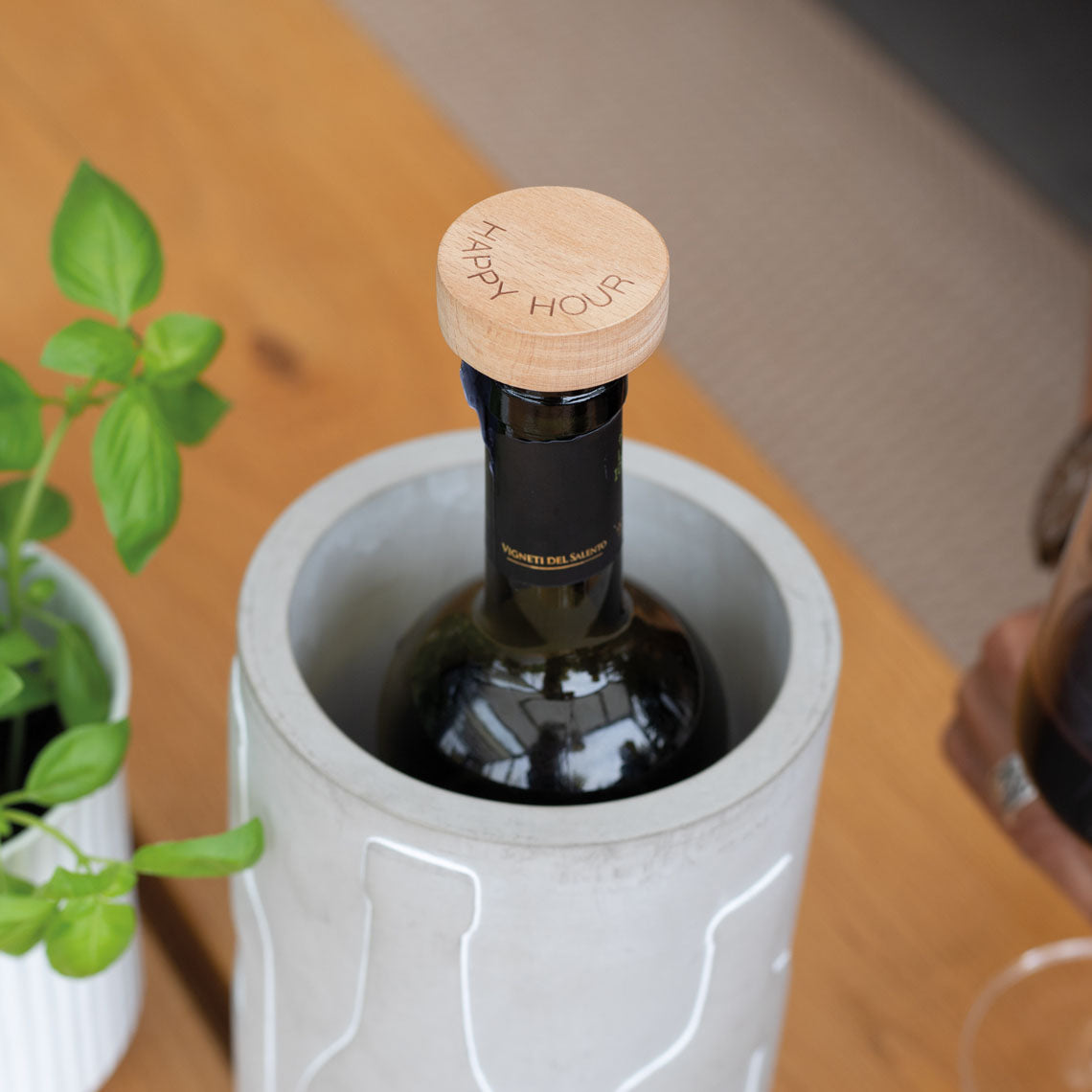 Flaschenverschluss "Happy hour" - Räder