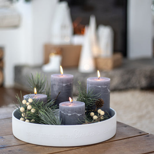 Porzellankranz "Nimm dir Zeit zum Träumen" - Räder