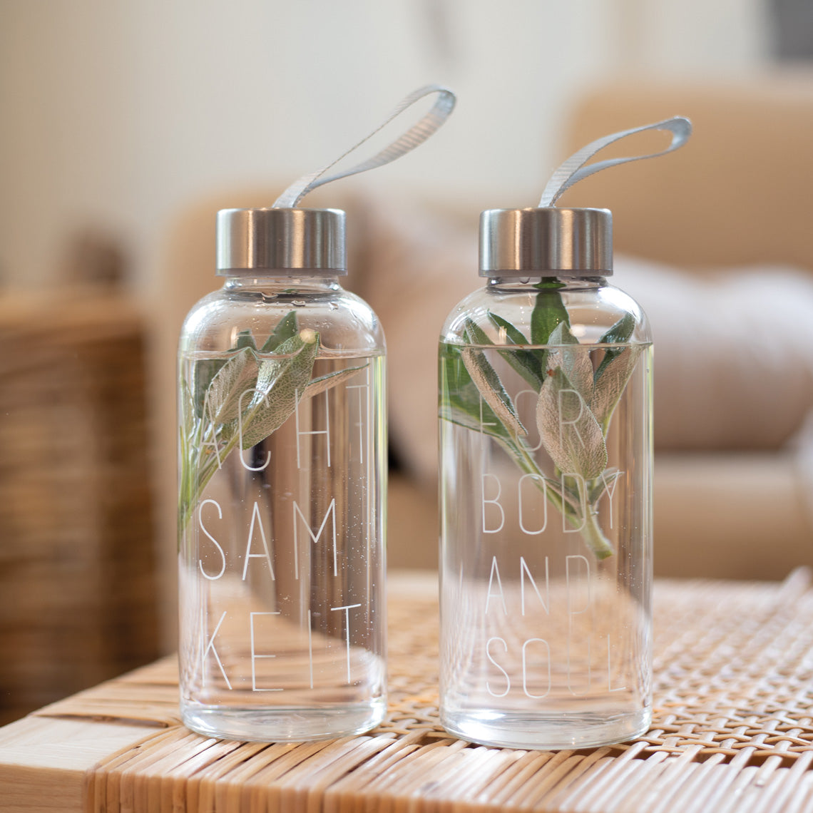 Balance Flasche "Achtsamkeit" - Räder