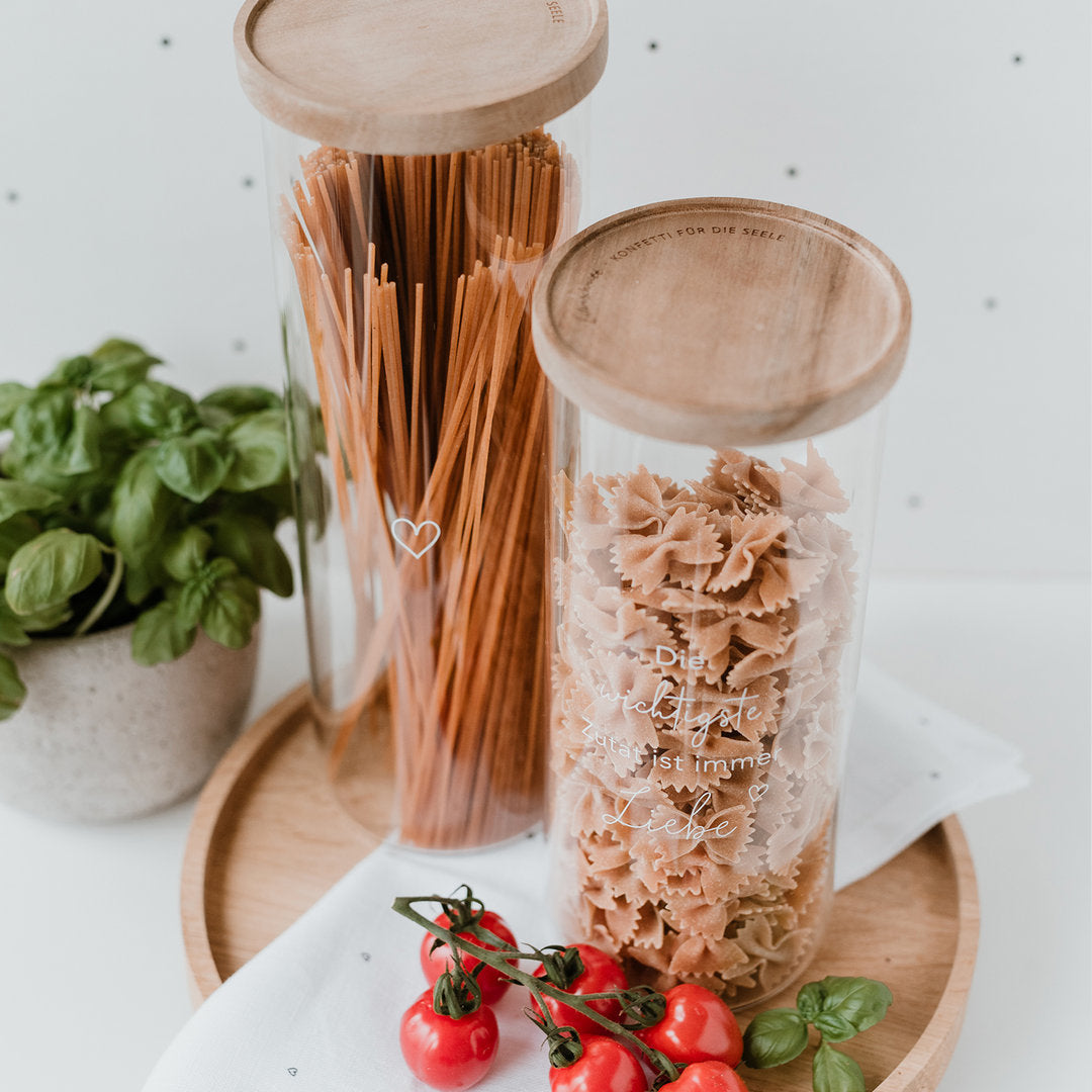 Vorratsglas Liebe 25cm - Eulenschnitt – Alltags.Liebelei